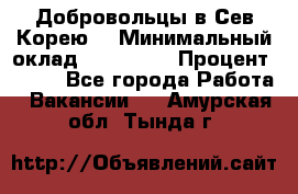 Добровольцы в Сев.Корею. › Минимальный оклад ­ 120 000 › Процент ­ 150 - Все города Работа » Вакансии   . Амурская обл.,Тында г.